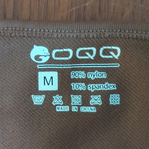 OQQ Women's Brown Bodysuit Shapewear Sleeveless Romper Jumpsuit - Size M - Picture 3 of 3